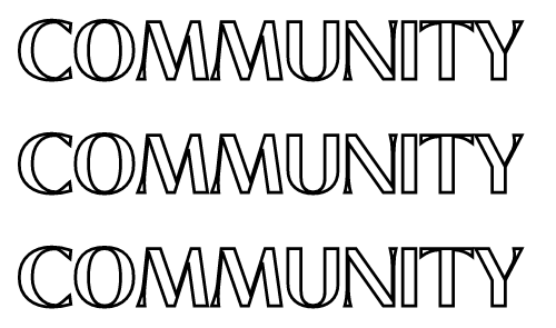 Community banner